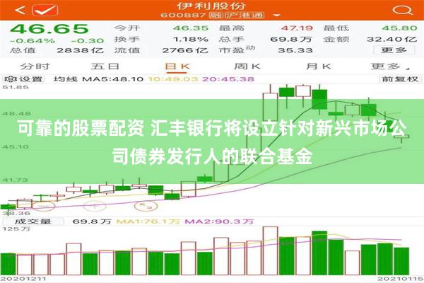 可靠的股票配资 汇丰银行将设立针对新兴市场公司债券发行人的联合基金