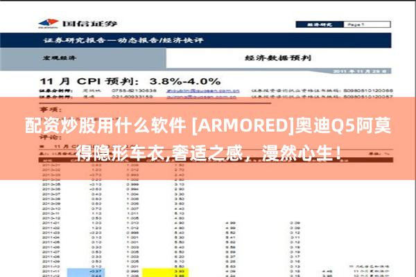 配资炒股用什么软件 [ARMORED]奥迪Q5阿莫得隐形车衣,奢适之感，漫然心生！